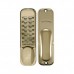 Borg 2200SC Satin Chrome Digital lock with HOLD BACK function